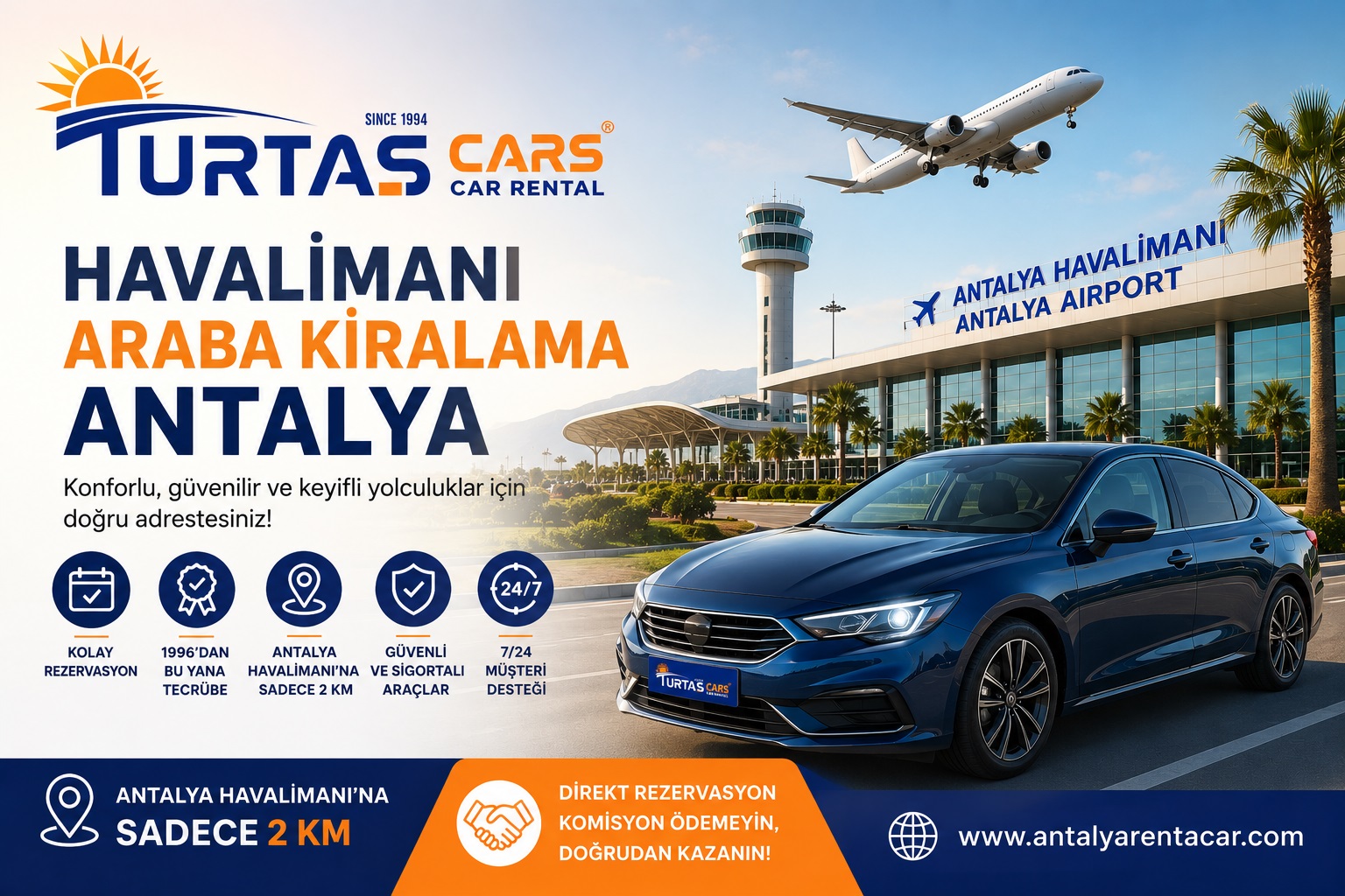 Havalimanı Araba Kiralama Antalya