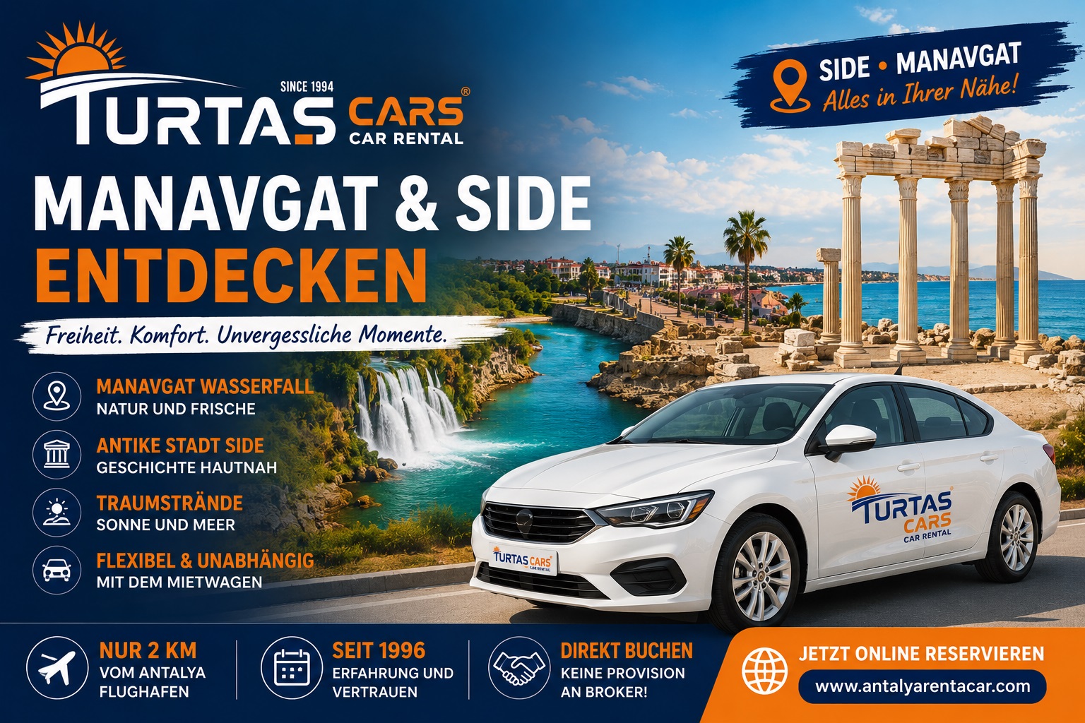 Mietwagen Side Kumköy