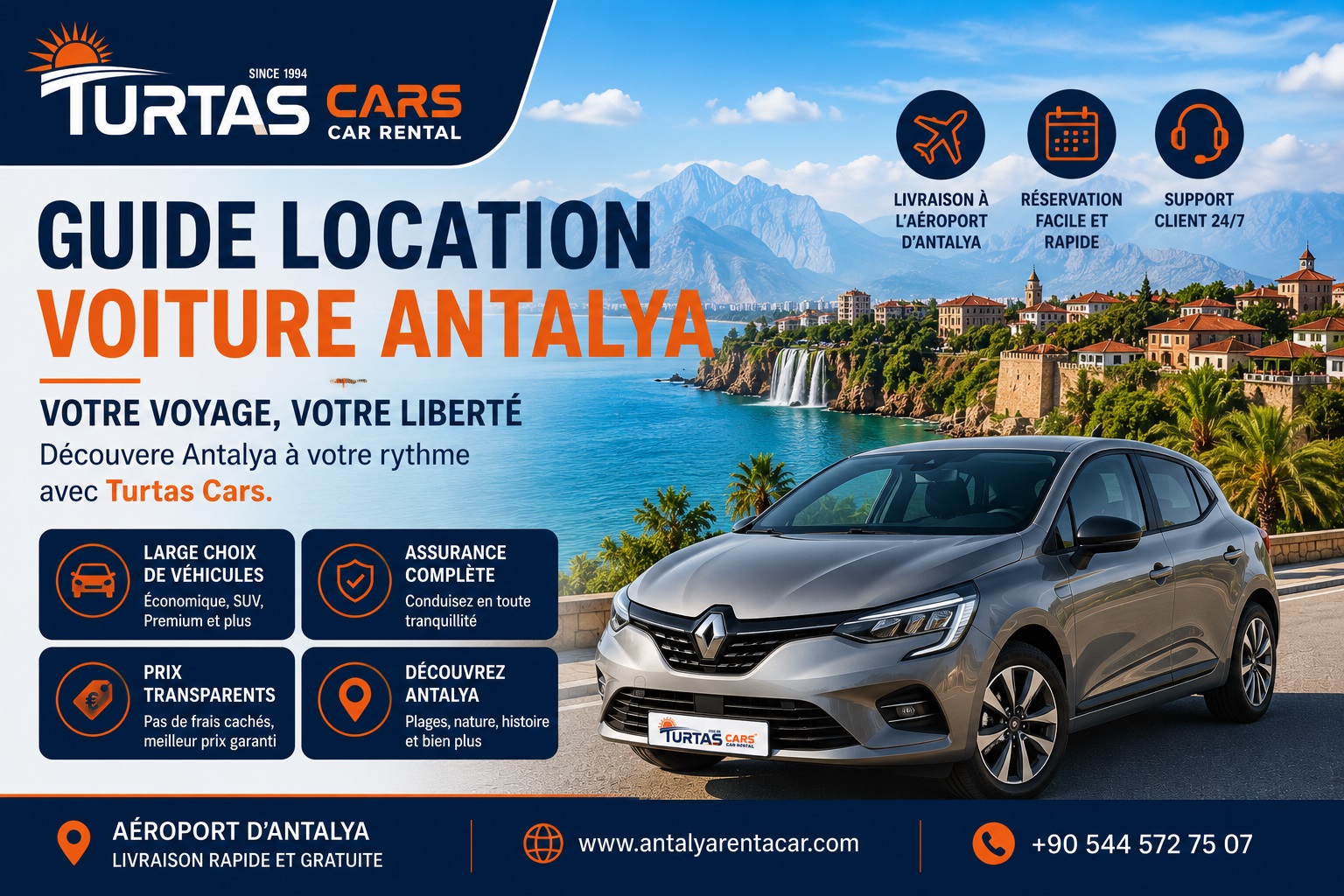 Guide Location Voiture Antalya